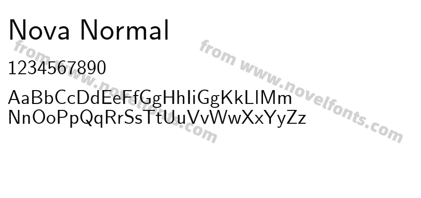 Nova NormalPreview
