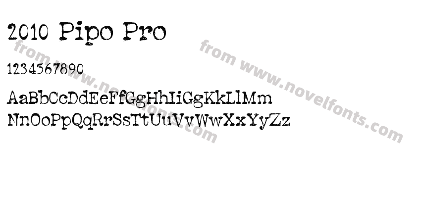 2010 Pipo ProPreview