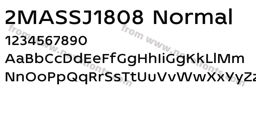 2MASSJ1808 NormalPreview