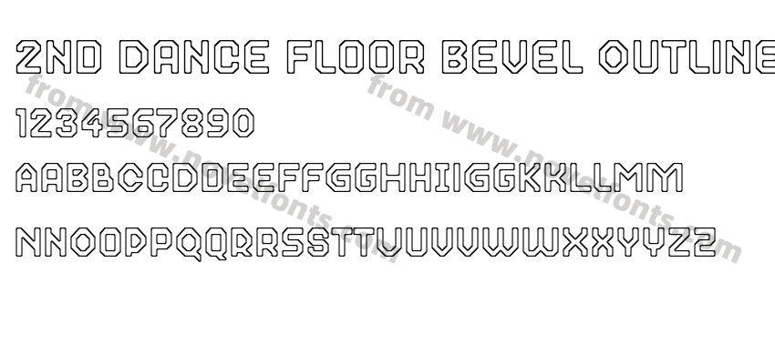 2nd Dance Floor Bevel OutlinePreview