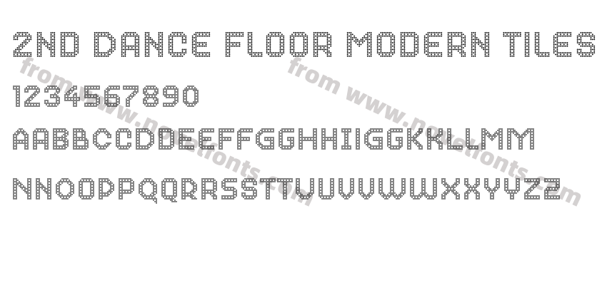 2nd Dance Floor Modern TilesPreview