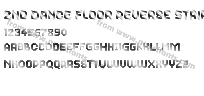 2nd Dance Floor Reverse StripesPreview