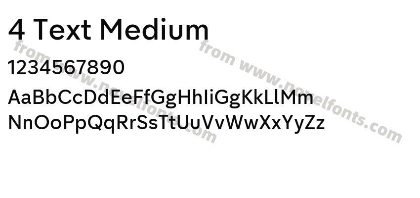 4 Text MediumPreview