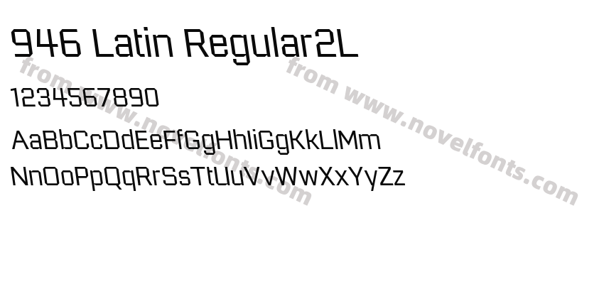 946 Latin Regular2LPreview