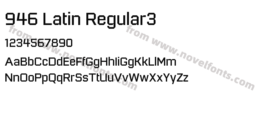 946 Latin Regular3Preview