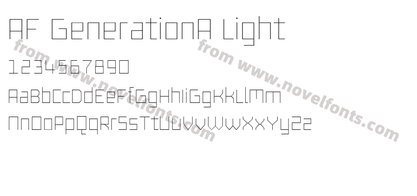 AF GenerationA LightPreview
