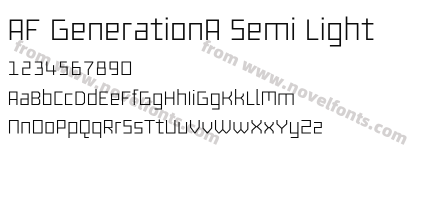 AF GenerationA Semi LightPreview