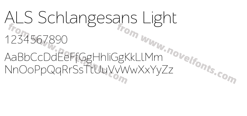 ALS Schlangesans LightPreview