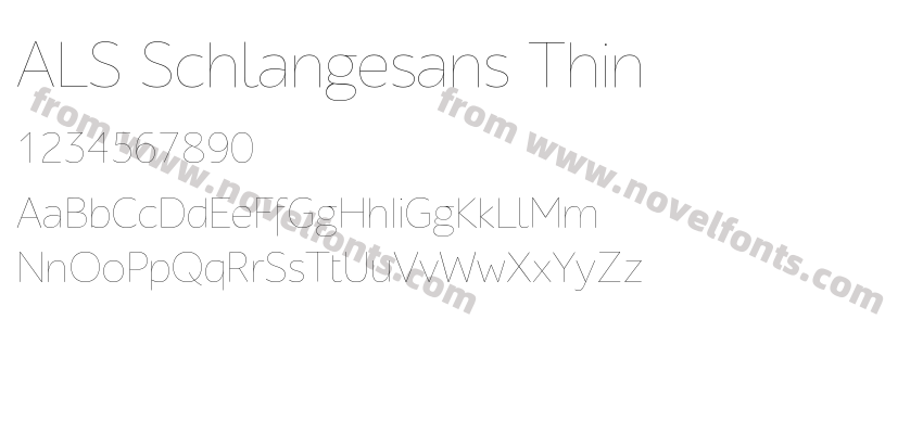ALS Schlangesans ThinPreview