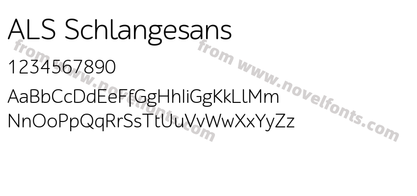 ALS SchlangesansPreview