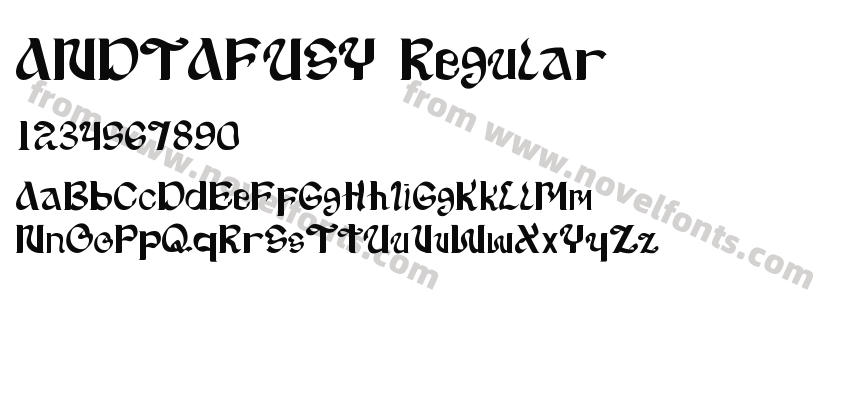 ANDTAFUSY RegularPreview