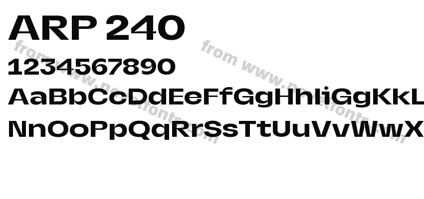 ARP 240Preview