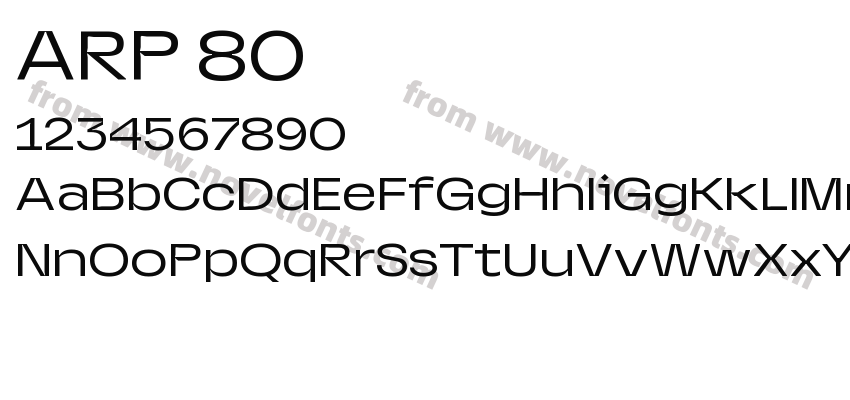 ARP 80Preview