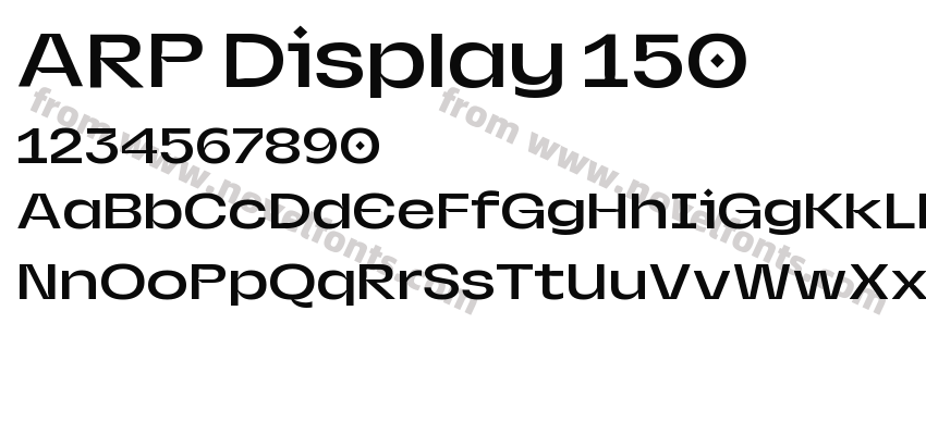 ARP Display 150Preview