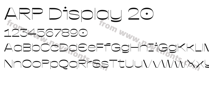 ARP Display 20Preview