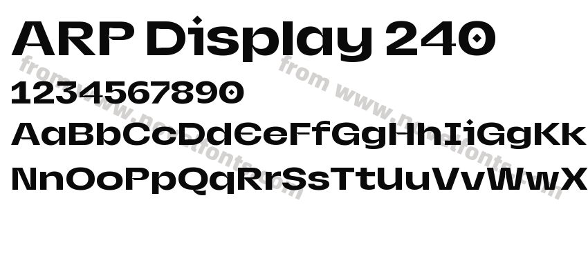 ARP Display 240Preview