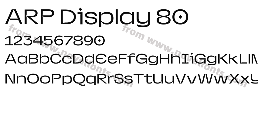 ARP Display 80Preview