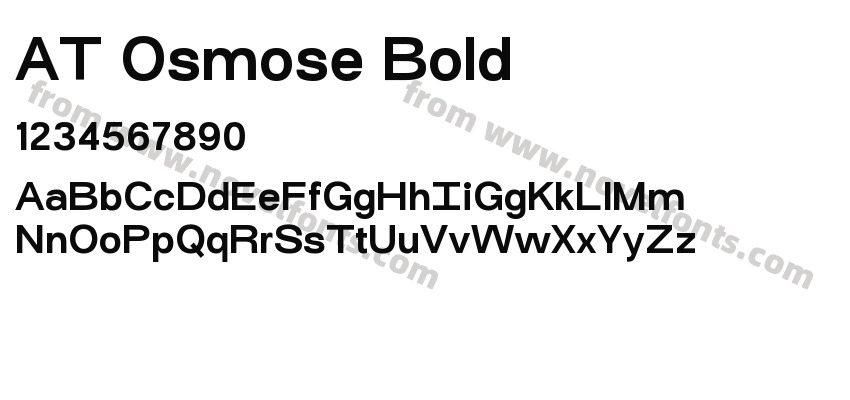 AT Osmose BoldPreview