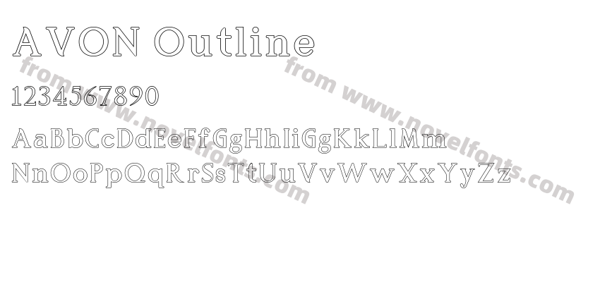AVON OutlinePreview