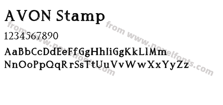 AVON StampPreview