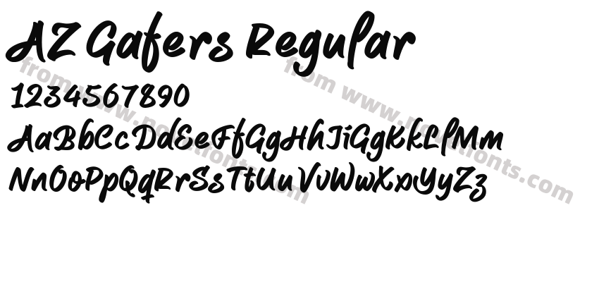 AZ Gafers RegularPreview