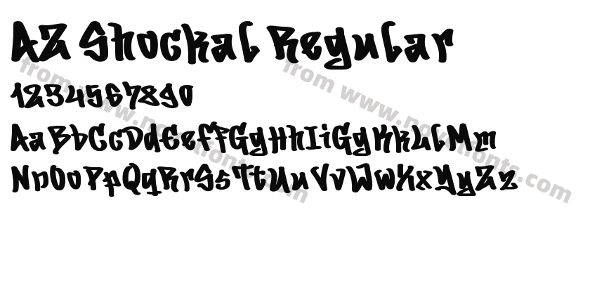 AZ Shockal RegularPreview
