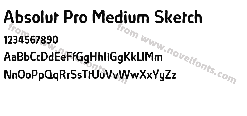 Absolut Pro Medium SketchPreview