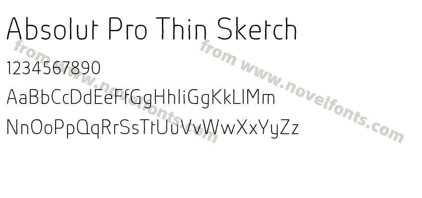 Absolut Pro Thin SketchPreview