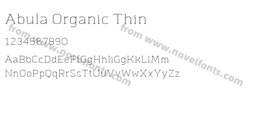 Abula Organic ThinPreview