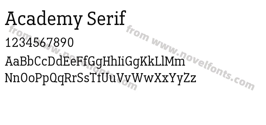 Academy SerifPreview