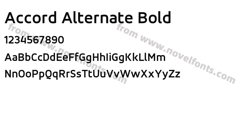 Accord Alternate BoldPreview