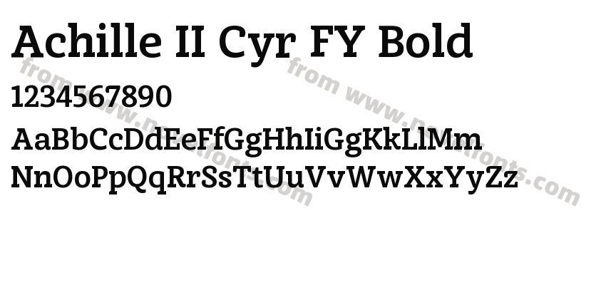 Achille II Cyr FY BoldPreview