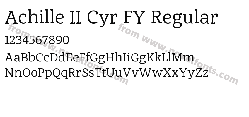 Achille II Cyr FY RegularPreview