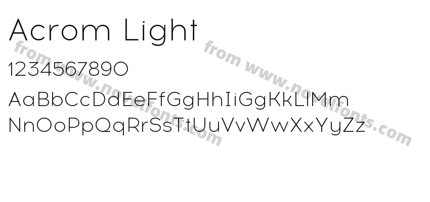 Acrom LightPreview