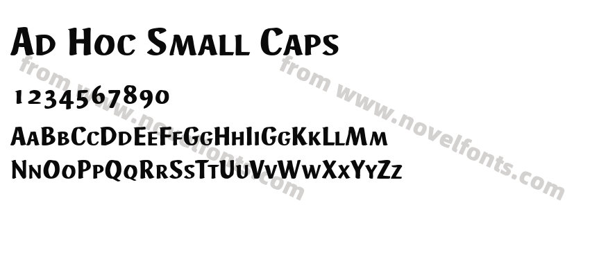 Ad Hoc Small CapsPreview