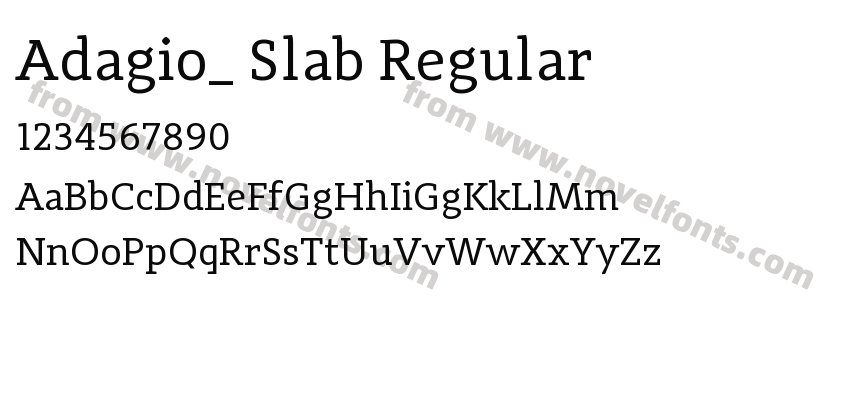 Adagio_ Slab RegularPreview