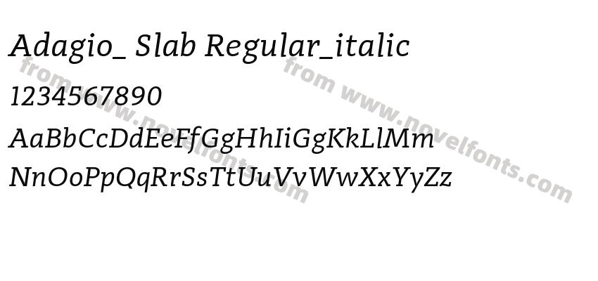 Adagio_ Slab Regular_italicPreview