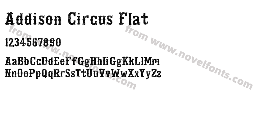 Addison Circus FlatPreview