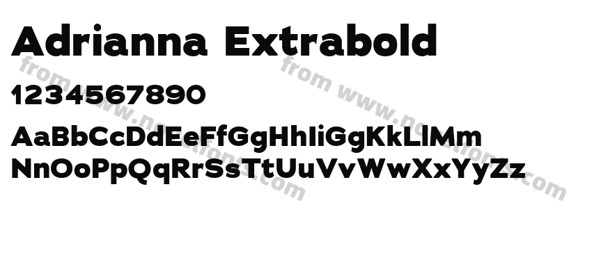 Adrianna ExtraboldPreview