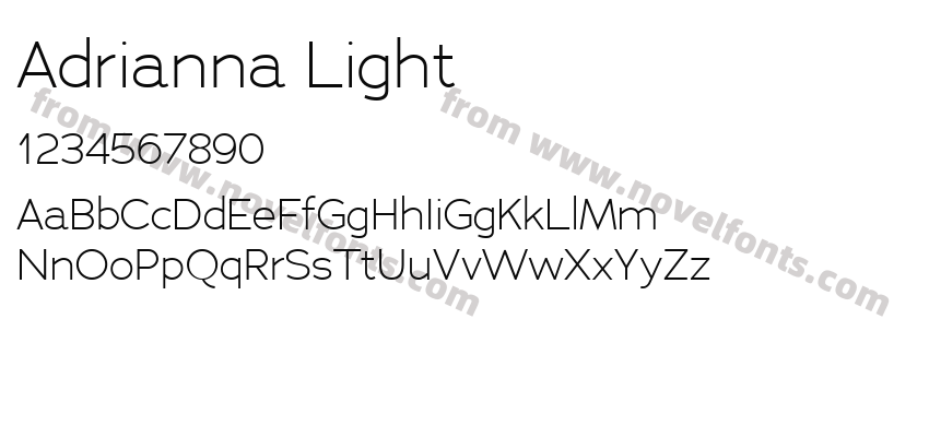 Adrianna LightPreview
