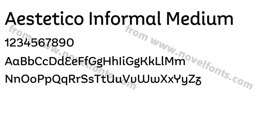 Aestetico Informal MediumPreview