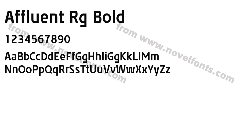 Affluent Rg BoldPreview