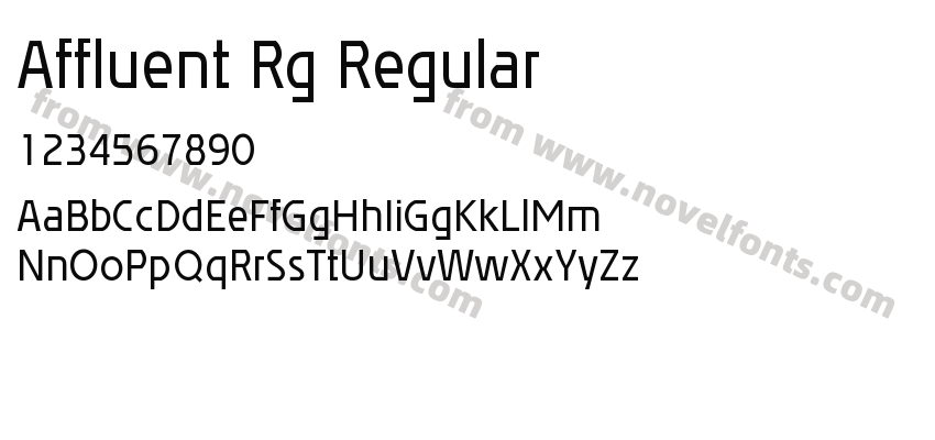Affluent Rg RegularPreview