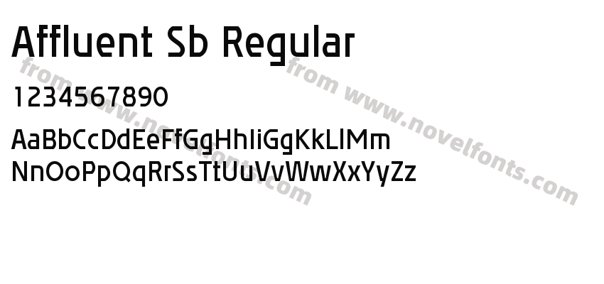 Affluent Sb RegularPreview