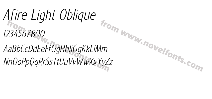 Afire Light ObliquePreview