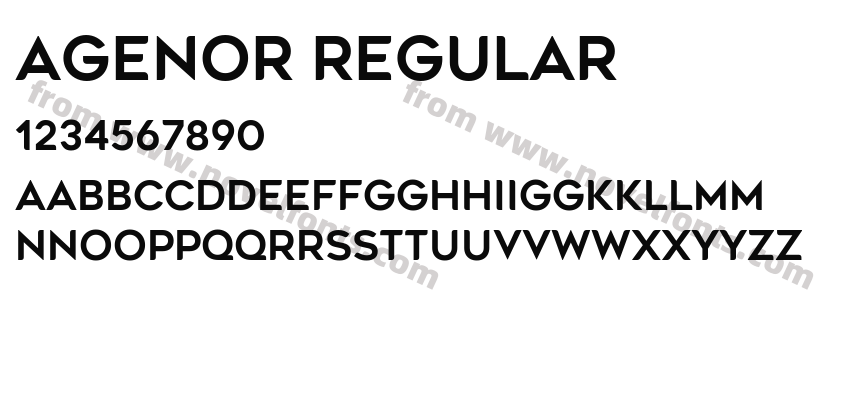 Agenor RegularPreview