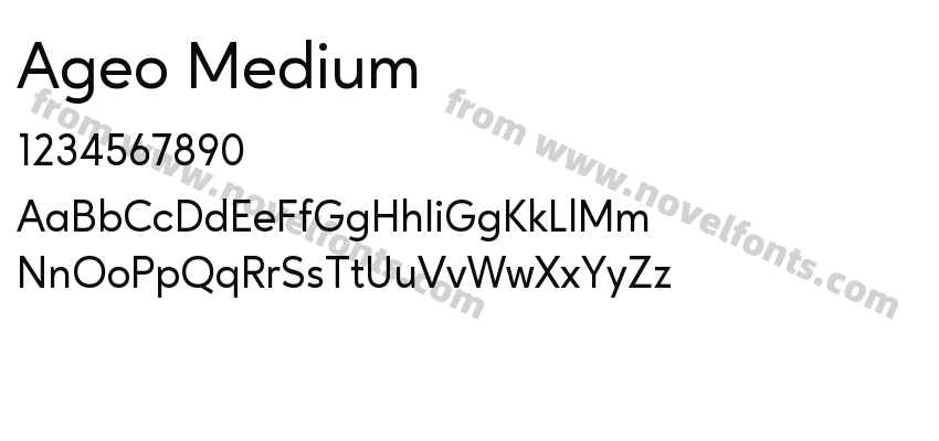 Ageo MediumPreview