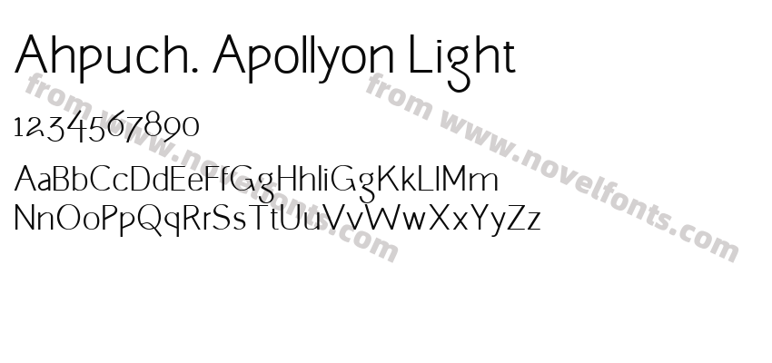 Ahpuch. Apollyon LightPreview