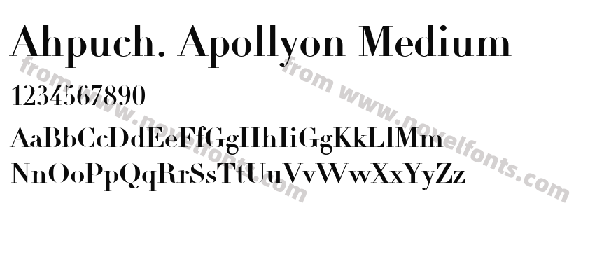 Ahpuch. Apollyon MediumPreview