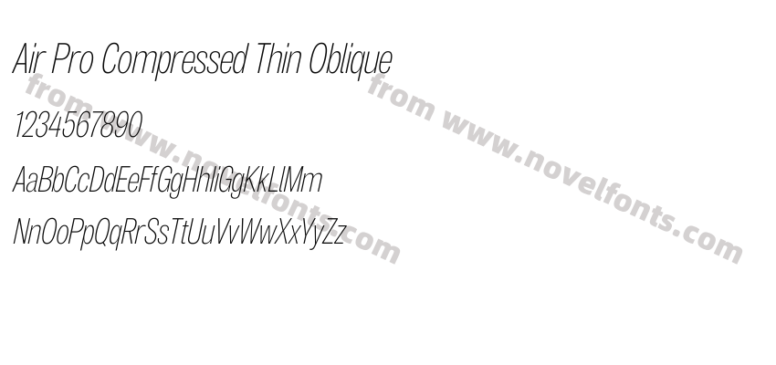 Air Pro Compressed Thin ObliquePreview
